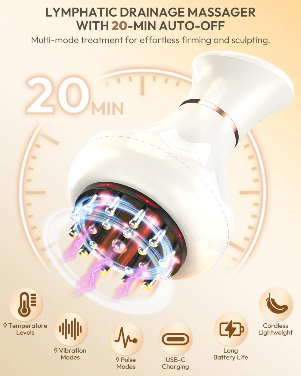 Lymphatic Drainage Massager